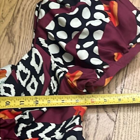 FARM RIO ETHNIC BANANAS MINI DRESS NWT SIZE M - Picture 8 of 11